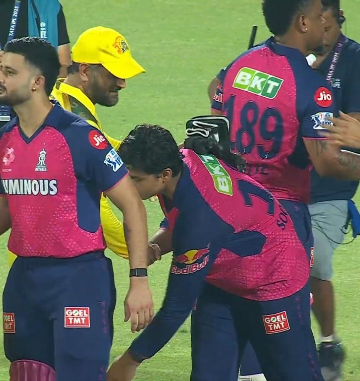 Suryavanshi Respect for MS Dhoni