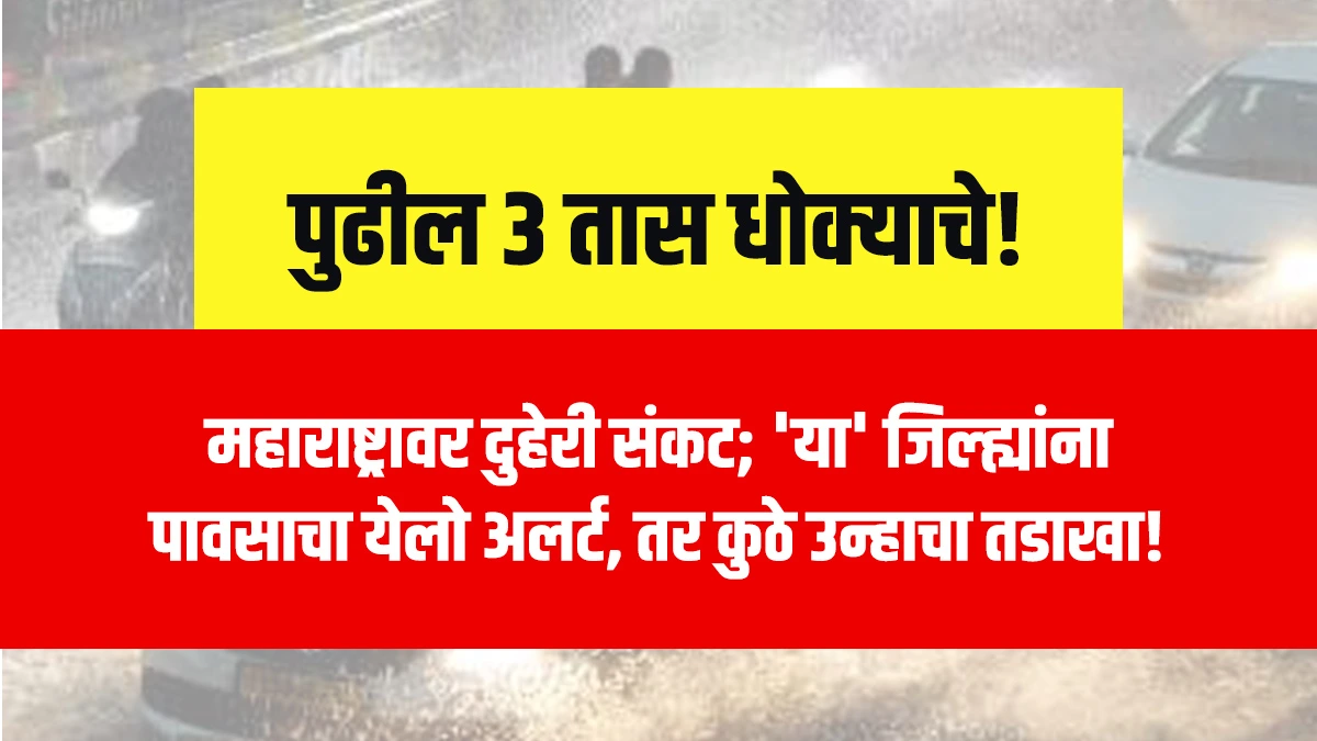 Rain Yellow Alert Maharashtra