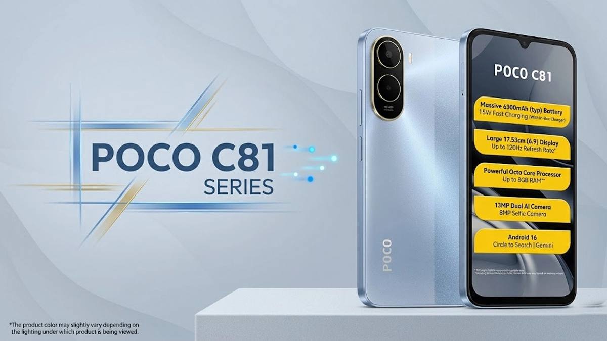 Poco C81 Series Launch India